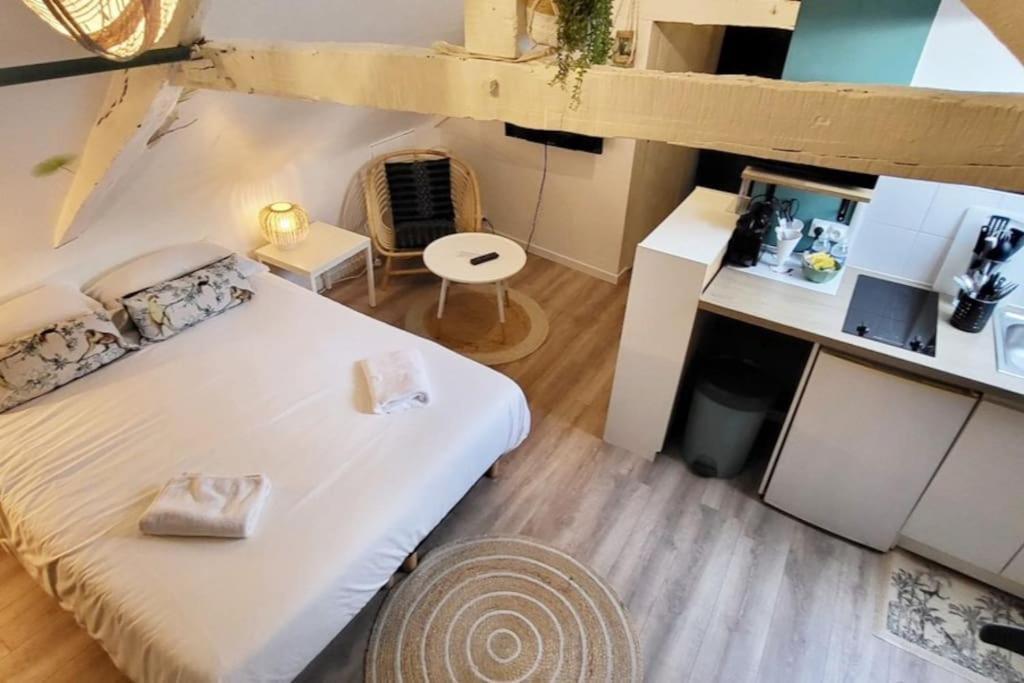 La Cabane - Petit Studio Mansarde - Plage 50M - Rue Gratuite Saint-Malo Exterior photo